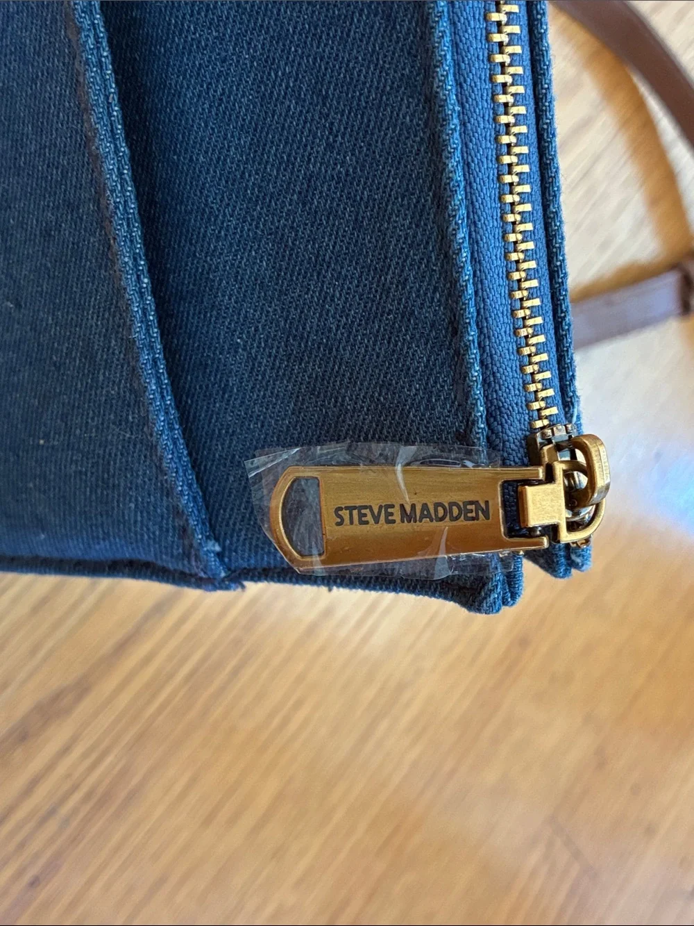 Steve Madden Blue Patchwork Purse